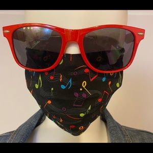 Bundle 3 for $20 Music Notes Fabric face mask